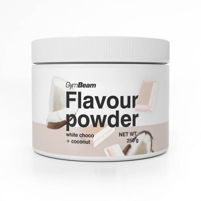 Flavour Powder - GymBeam 250 g - Schokolade Haselnuss
