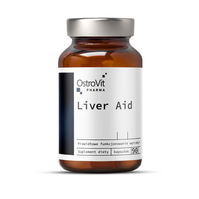 Leberunterstützung Liver Aid 90 Kapseln - OstroVit Pharma