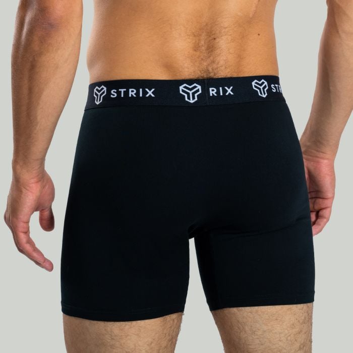 Essential Boxershorts für Männer 2er-Pack in Black - STRIX L