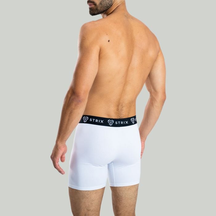 Essential Boxershorts für Männer 2er-Pack in White - STRIX L
