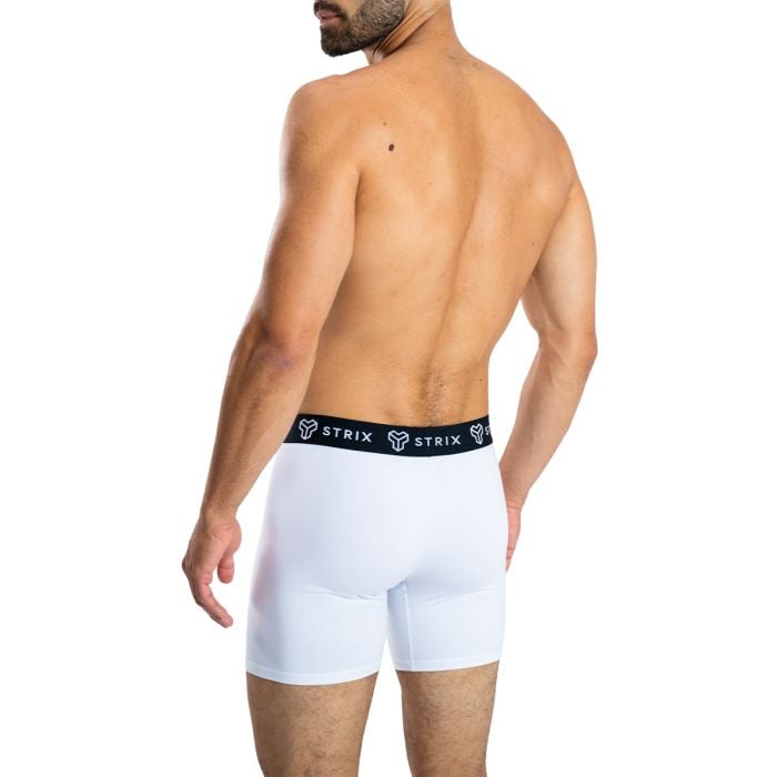 Essential Boxershorts für Männer 2er-Pack in White - STRIX L