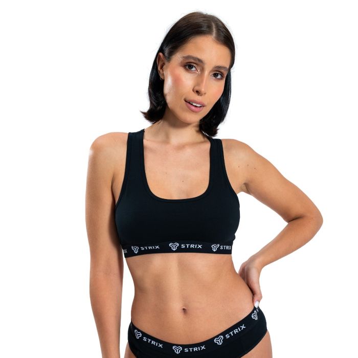 Essential Bralette BH in Black - STRIX XS