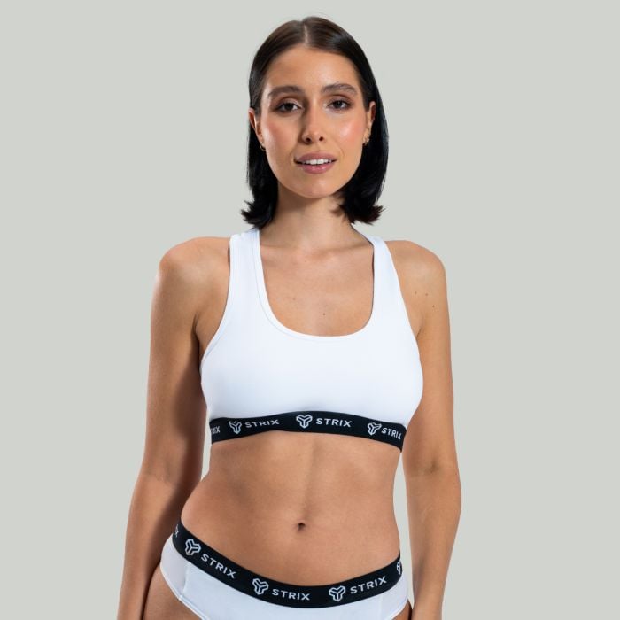 Essential Bralette BH in White - STRIX XL
