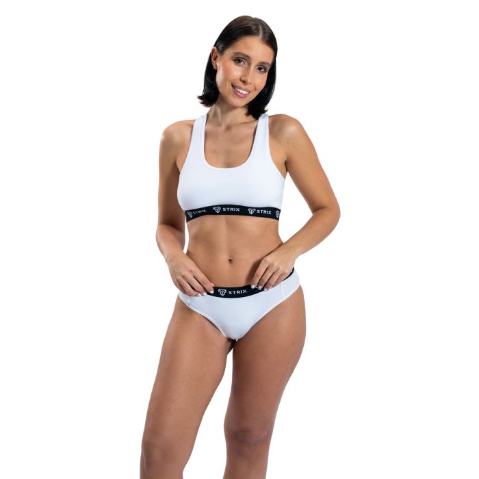 Essential Bralette BH in White - STRIX XL
