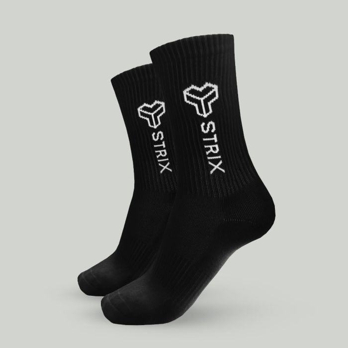 Essential Crew Socken im 2er-Pack in Black - STRIX XL