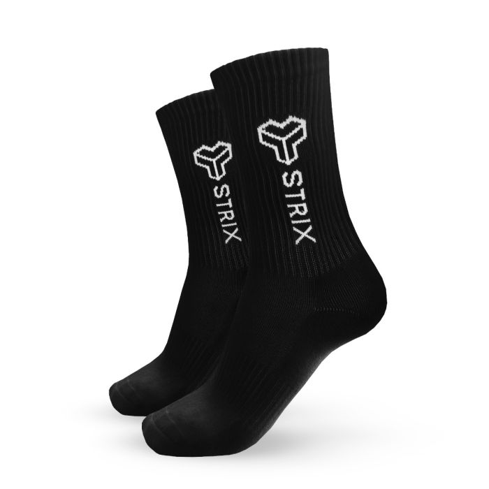 Essential Crew Socken im 2er-Pack in Black - STRIX XL