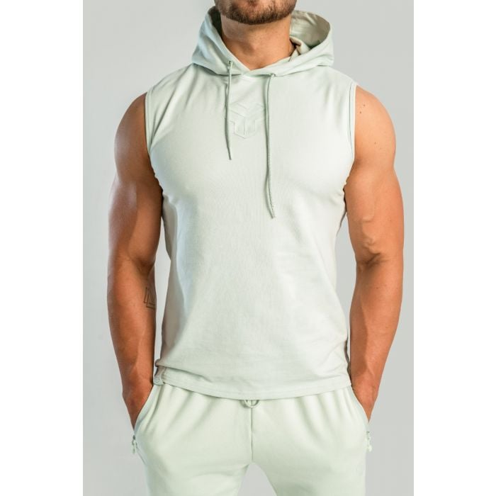 Essential Hoodie Tank-Top in Moon Grey - STRIX XL