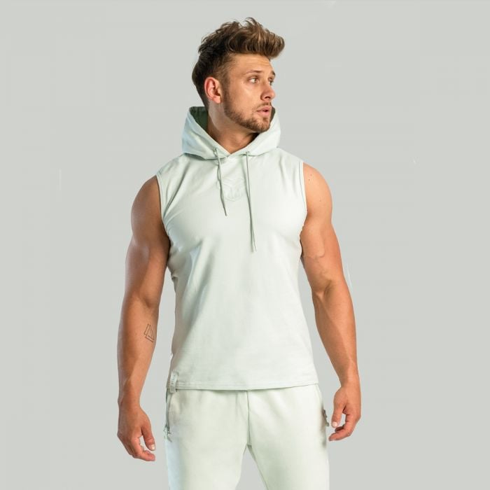 Essential Hoodie Tank-Top in Moon Grey - STRIX XL