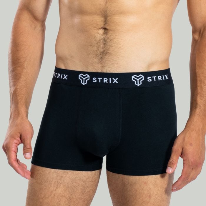Essential Trunks Boxershorts für Männer 2er-Pack in Black - STRIX L