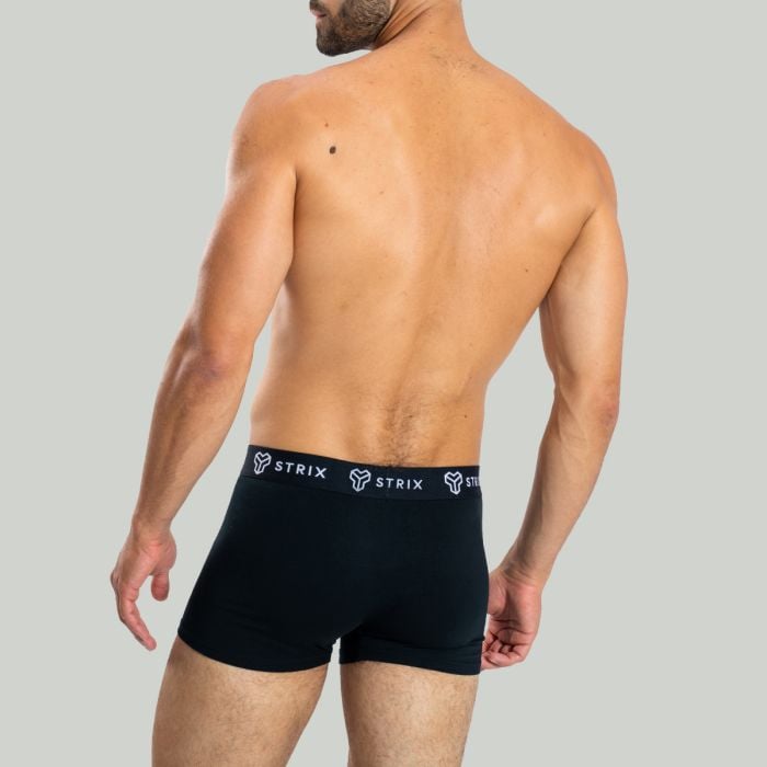 Essential Trunks Boxershorts für Männer 2er-Pack in Black - STRIX L