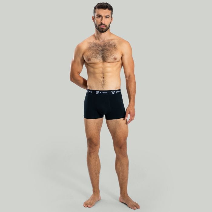 Essential Trunks Boxershorts für Männer 2er-Pack in Black - STRIX L