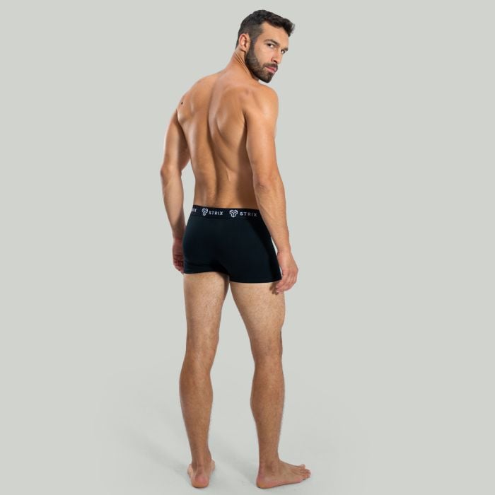 Essential Trunks Boxershorts für Männer 2er-Pack in Black - STRIX L
