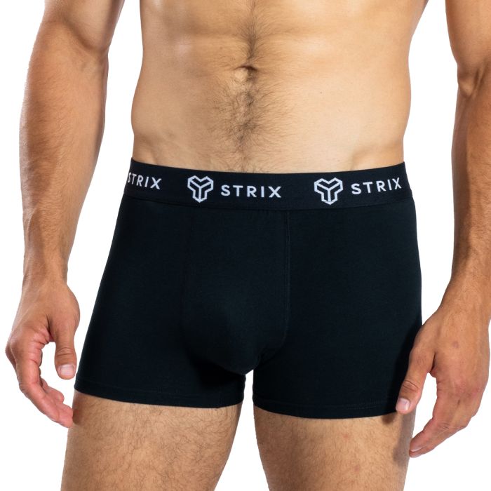 Essential Trunks Boxershorts für Männer 2er-Pack in Black - STRIX L