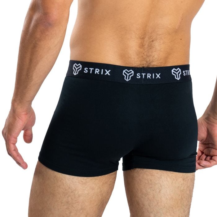 Essential Trunks Boxershorts für Männer 2er-Pack in Black - STRIX L