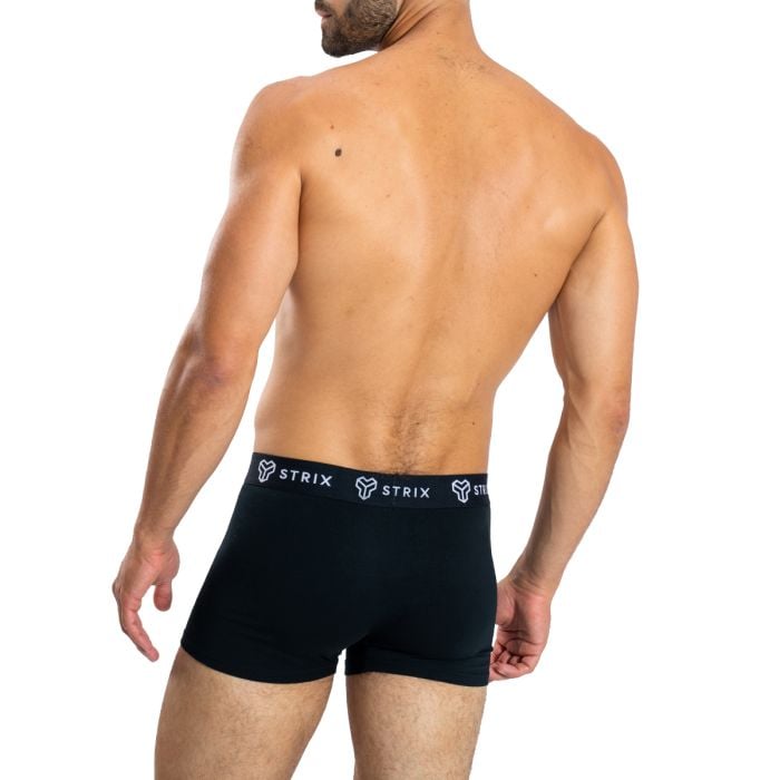 Essential Trunks Boxershorts für Männer 2er-Pack in Black - STRIX L