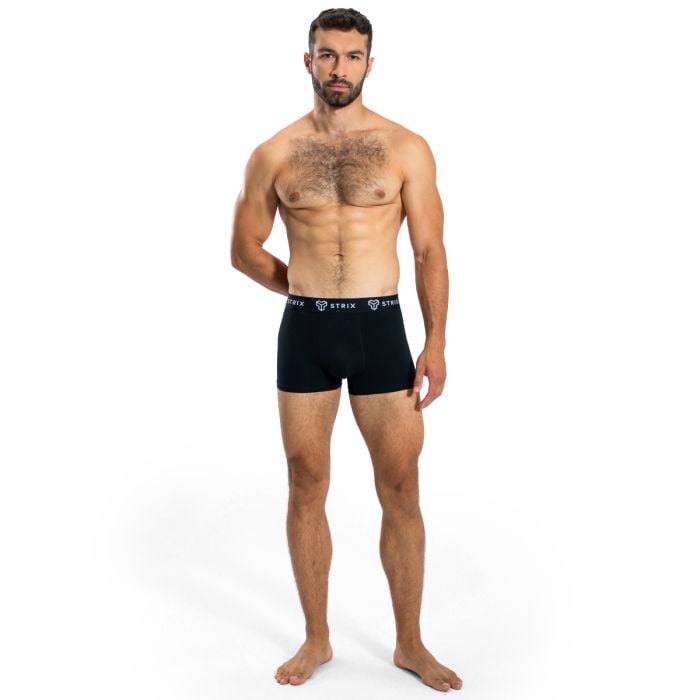 Essential Trunks Boxershorts für Männer 2er-Pack in Black - STRIX L