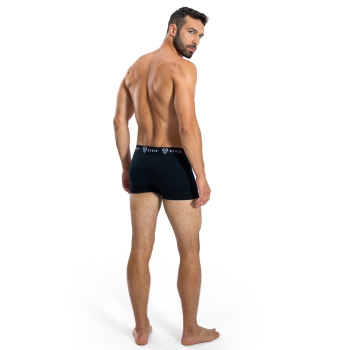 Essential Trunks Boxershorts für Männer 2er-Pack in Black - STRIX L