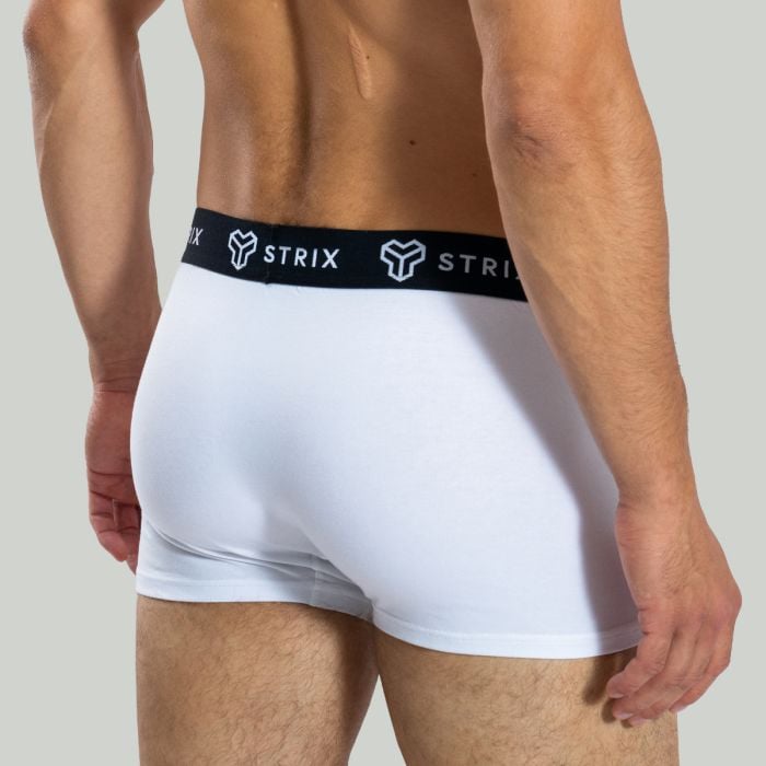 Essential Trunks Boxershorts für Männer 2er-Pack in White - STRIX L