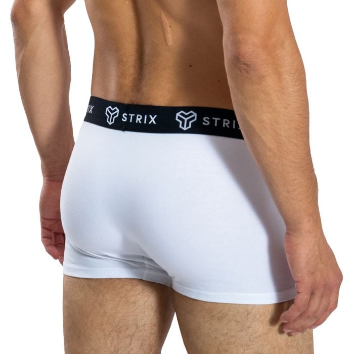 Essential Trunks Boxershorts für Männer 2er-Pack in White - STRIX L
