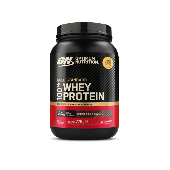 Proteín 100% Whey Gold Standard - Optimum Nutrition 775 g - double rich chocolate
