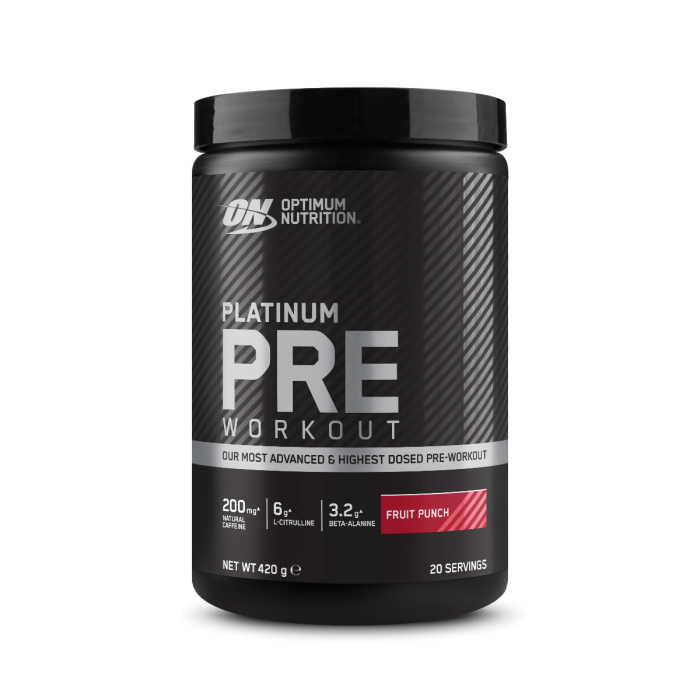 PLATINUM Pre Workout - Optimum Nutrition 420 g - tropisch