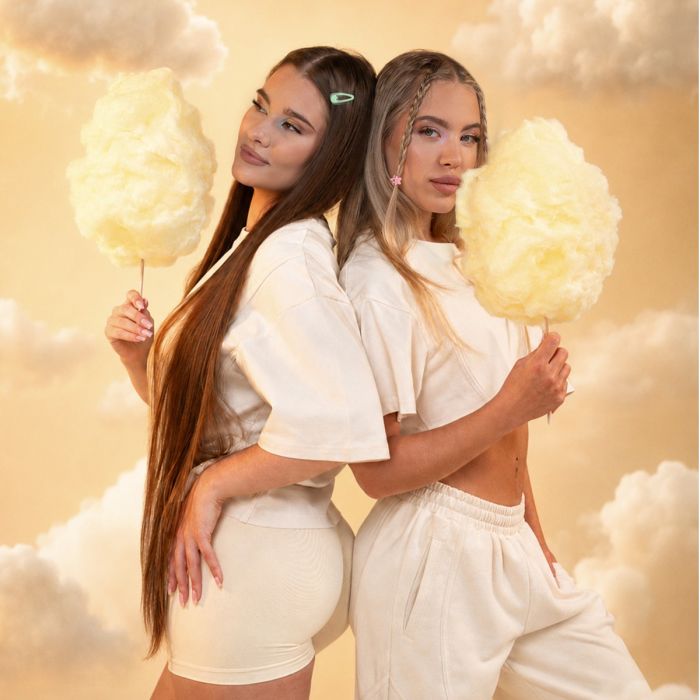 Женские спортивные брюки Mochi кремовые - GymBeam M