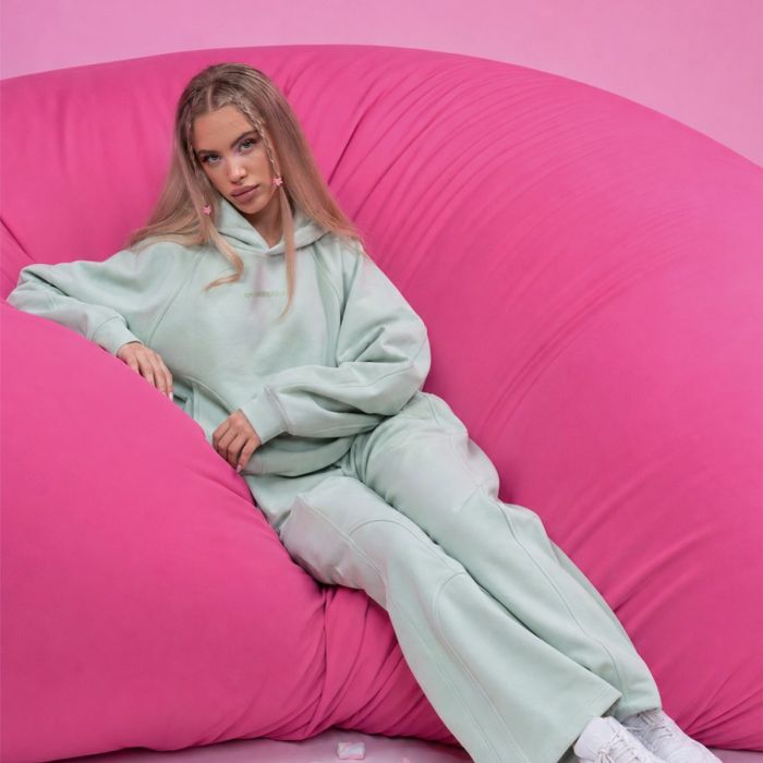 Женские спортивные брюки Mochi зеленые - GymBeam XXL
