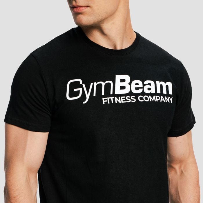 Fitness T-shirt Black - GymBeam M