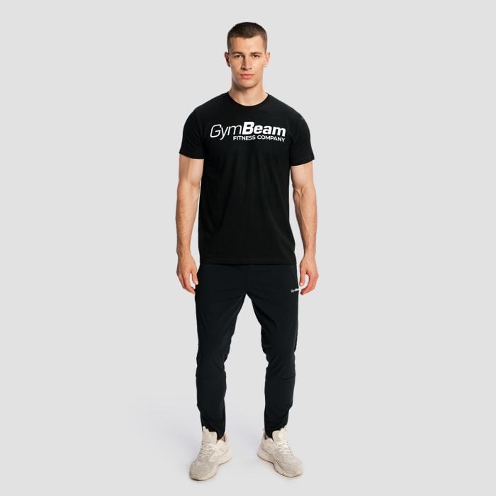 Fitness T-shirt Black - GymBeam M