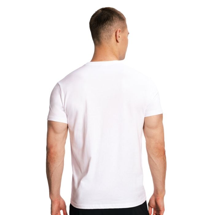Fitness T-shirt White - GymBeam L
