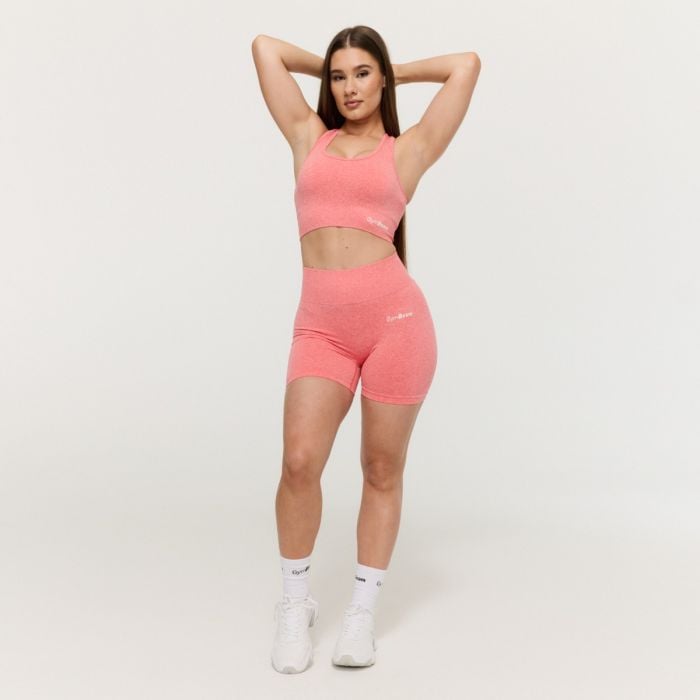 FLO Sports Bra Coral - GymBeam S