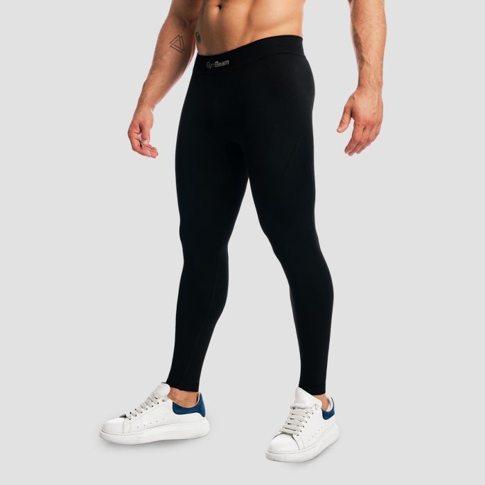 Fuse Leggings Black - GymBeam XL