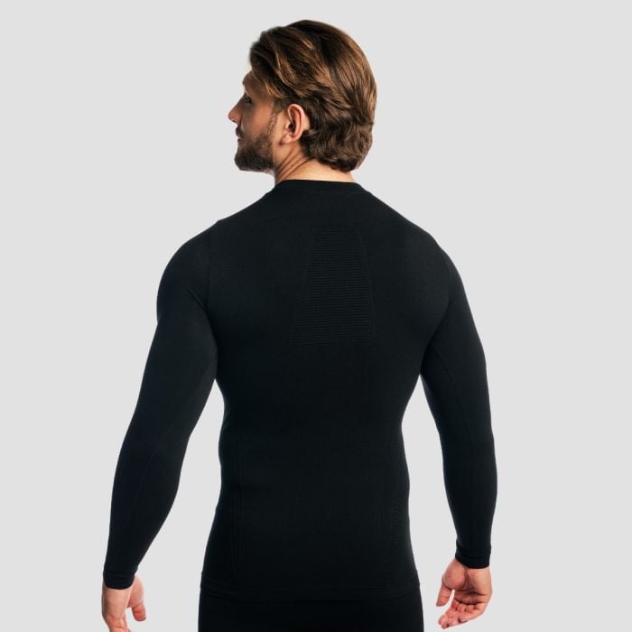 Fuse Longsleeve T-shirt Black - GymBeam M