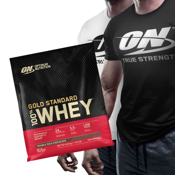 Proteín 100% Whey Gold Standard - Optimum Nutrition 2015 g - double rich chocolate