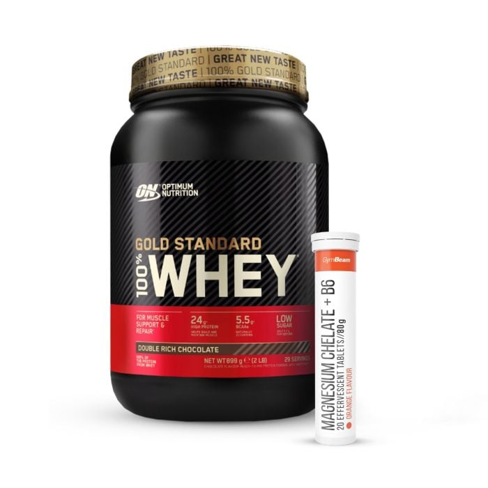 Proteín 100% Whey Gold Standard - Optimum Nutrition 2015 g - double rich chocolate