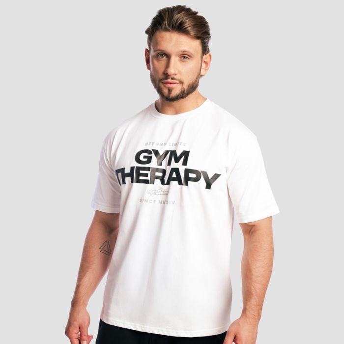 Gym Therapy T-shirt White - GymBeam M