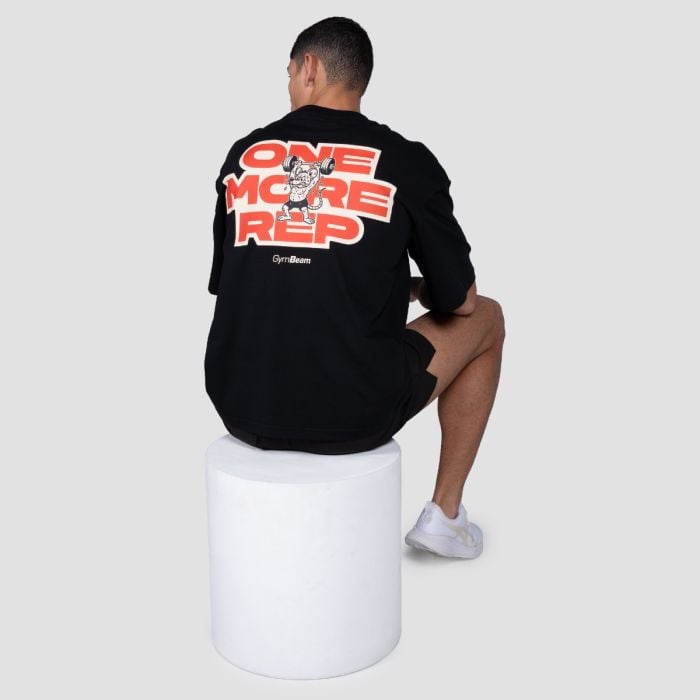 GymRat T-shirt Black - GymBeam XXL