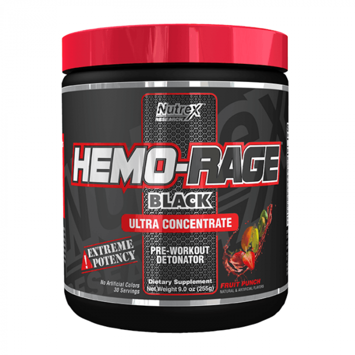 Hemo Rage Black Ultra Concentrate 252 g – Nutrex