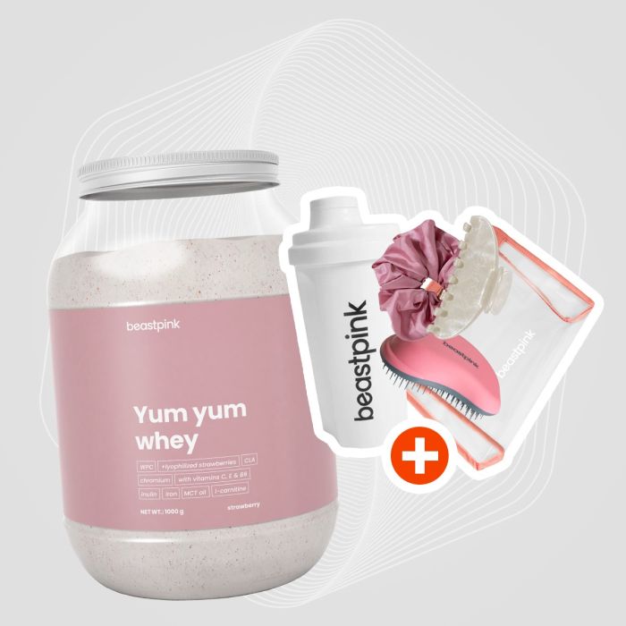 Yum Yum Whey Probe - BeastPink 30 g - strawberry splash