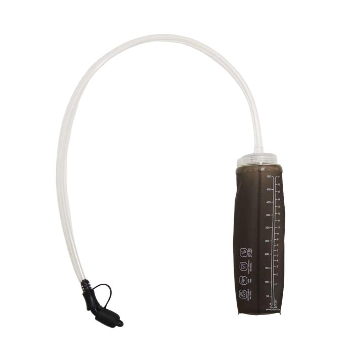 Hydra Soft-Flasche (550 ml) in Black - GymBeam single_variant
