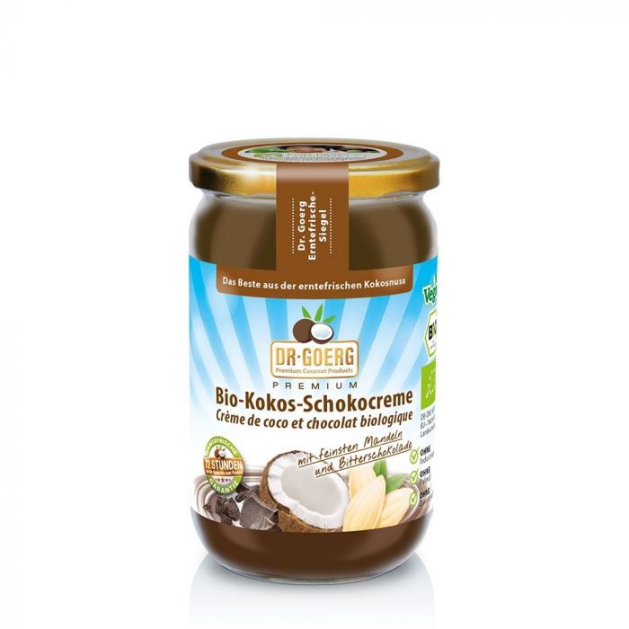 Premium Bio-Kokos-Schokocreme - DR. GOERG 