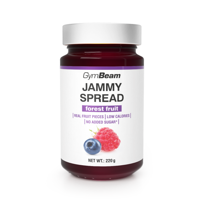 Jammy Spread - GymBeam 220 g - Erdbeere