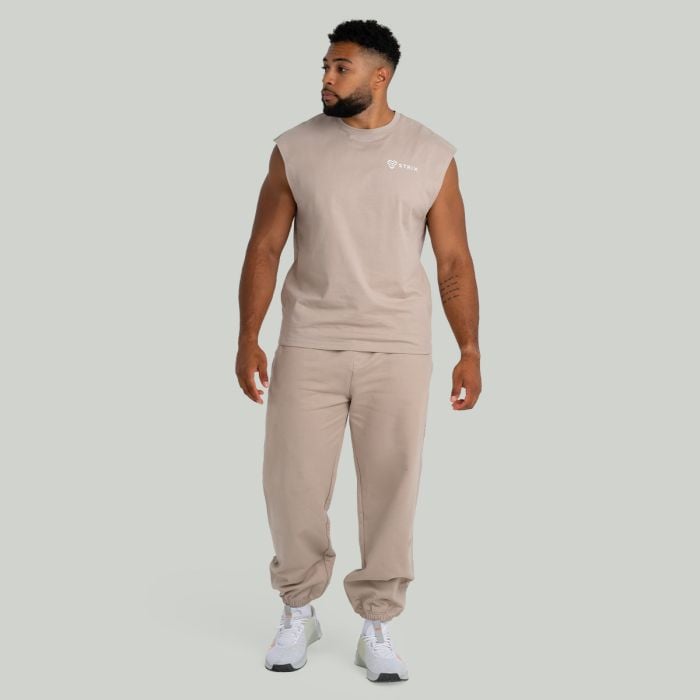 Jogginghose in Taupe - STRIX XL