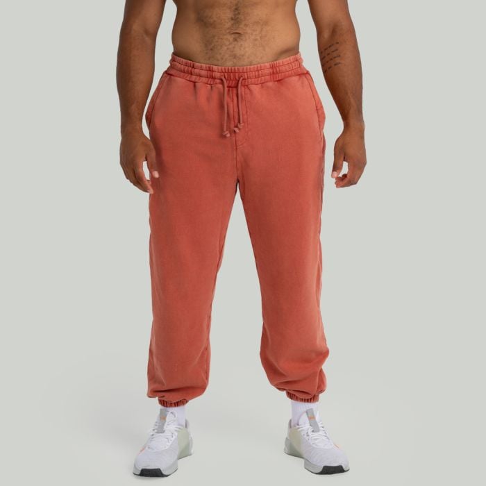 Jogginghose in Washed Terra - STRIX XXL