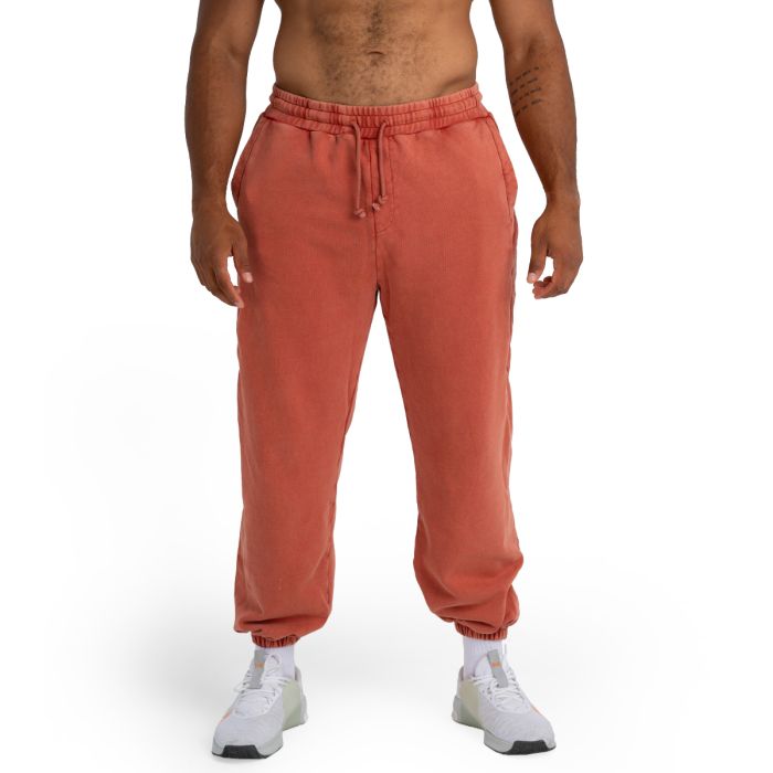 Jogginghose in Washed Terra - STRIX XXL