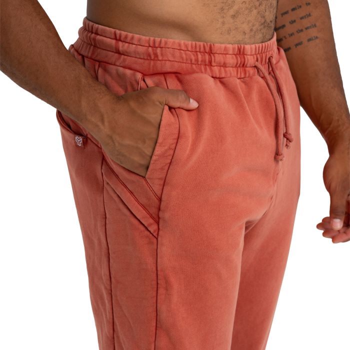 Jogginghose in Washed Terra - STRIX XXL