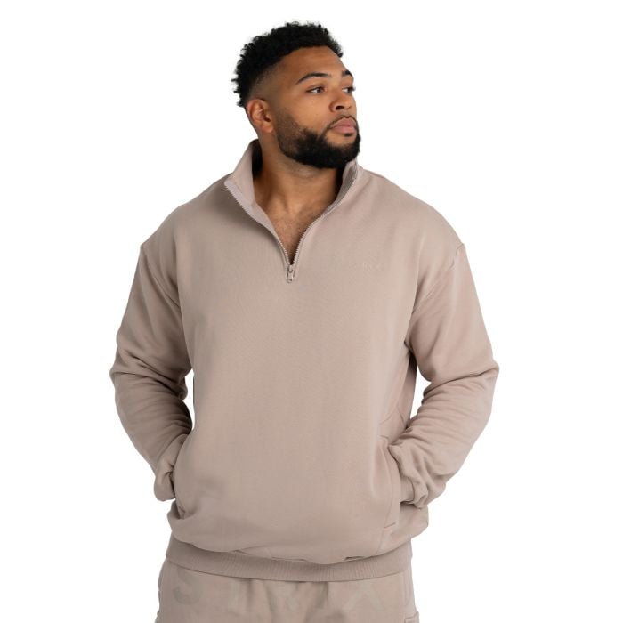 Pullover in Taupe - STRIX XL