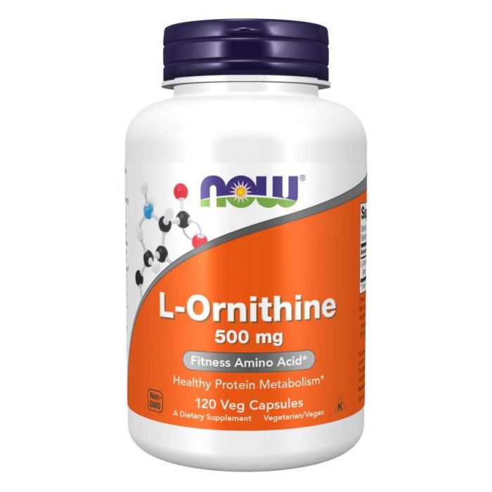 L-Ornithin 500 mg - NOW Foods