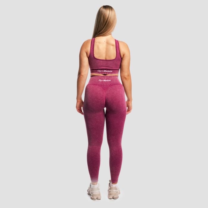 Lift Seamless Sports Bra Plum - GymBeam S