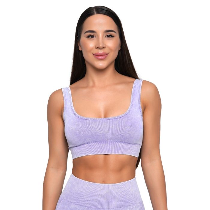 Lift Seamless Sports Bra Violet - GymBeam M